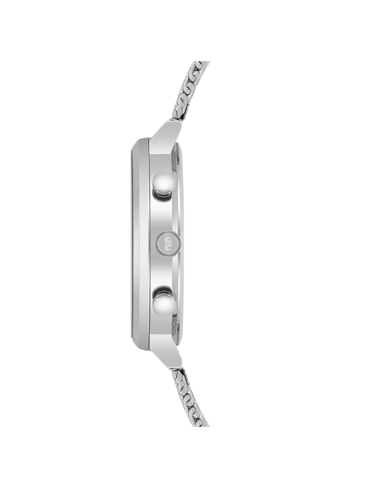 Rhodenwald & Söhne Herren Chronograph silber Edelstahl silber in silber günstig kaufen 21,5 cm