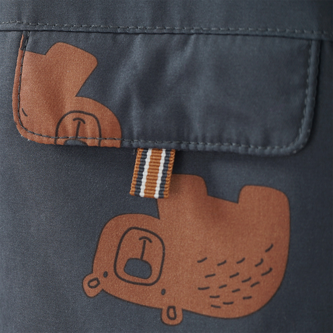 Newborn Overall mit Bären-Allover