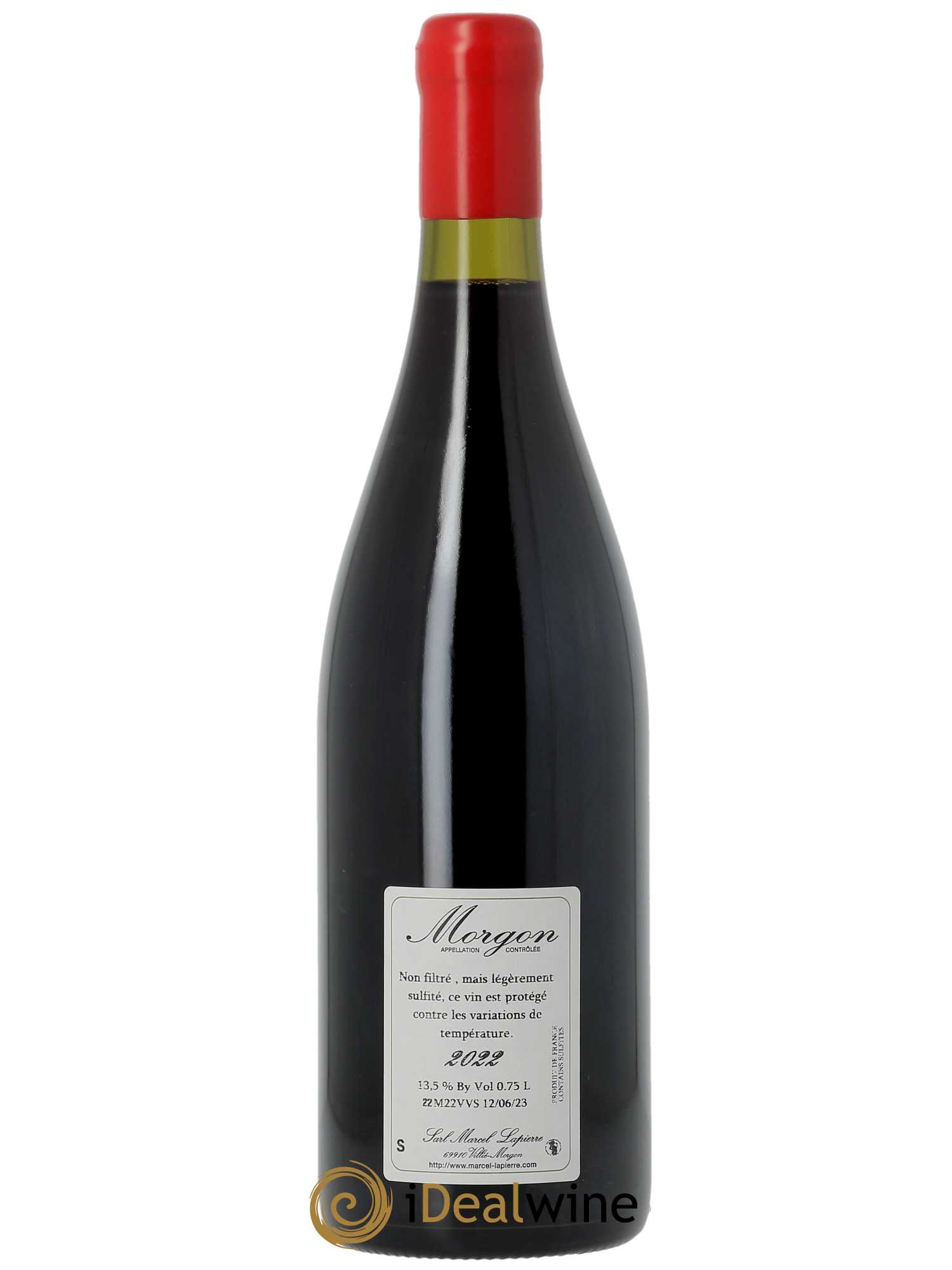 Morgon Marcel Lapierre (Domaine)  2022 - Lot de 1 Bouteille
