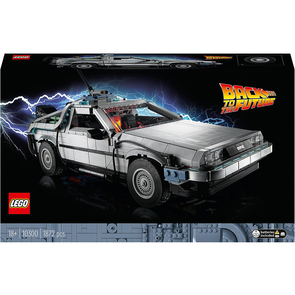 LEGO® Icons 10300 Die Zeitmaschine aus Zurück in die Zukunft