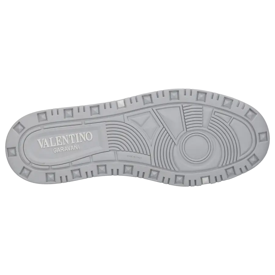 Valentino Garavani - Sneaker low FREEDOTS Kalbsleder - weiß