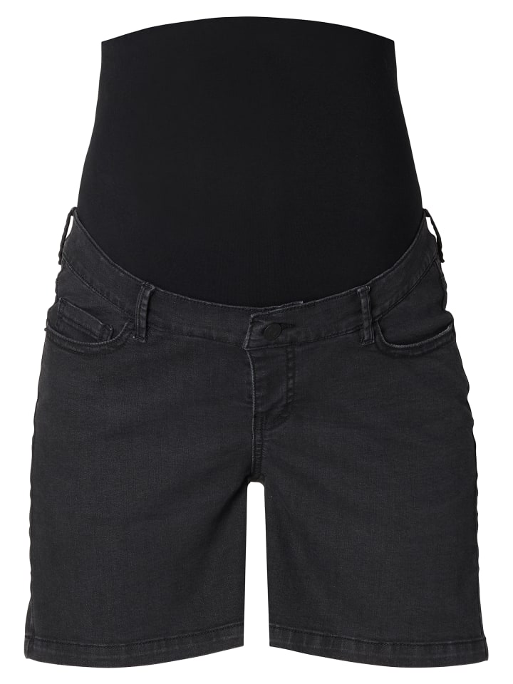 Noppies Umstandsshorts Jeans Jamie in Black Denim günstig kaufen