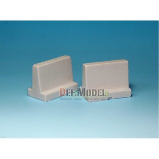 US  Jersey Barrier Set (small type) 1/35