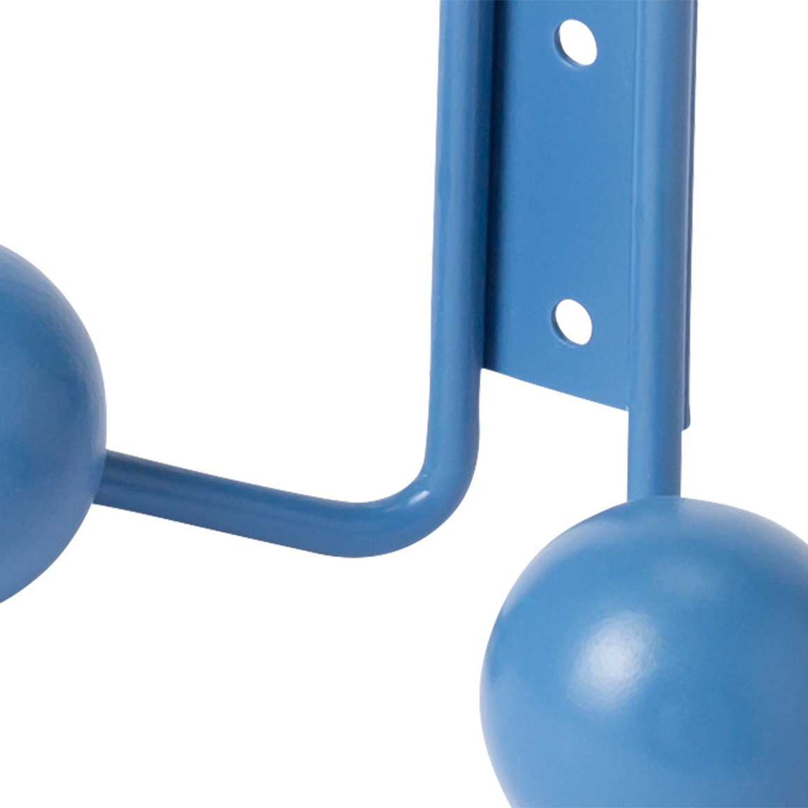 2er Kleiderhaken mit Kugeln