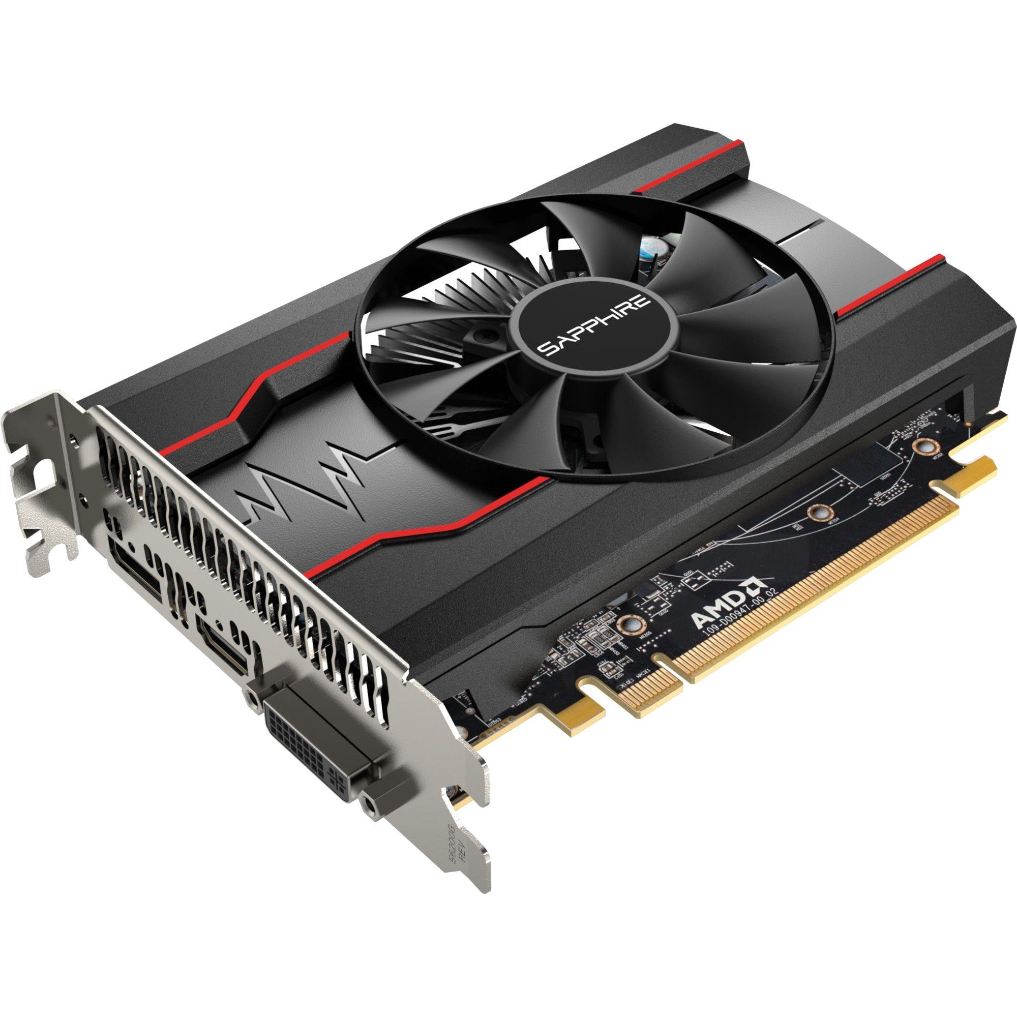 Sapphire SAPPHIRE Radeon RX 550 PULSE, Grafikkarte, (HDMI, Grafikkarte (4 GB)