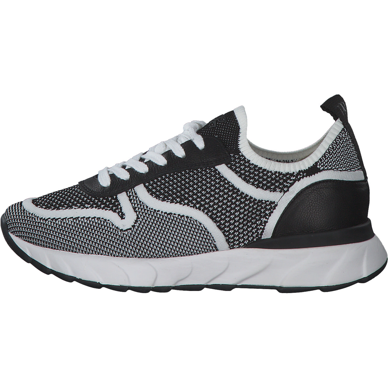 Paul Green 5124, Sneakers Low, Damen, Schwarz