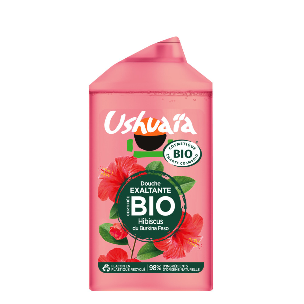 ushuaïa Ushuaïa Douche Certifiée BIO Hibiscus 250ml Douche Certifiée BIO Hibiscus