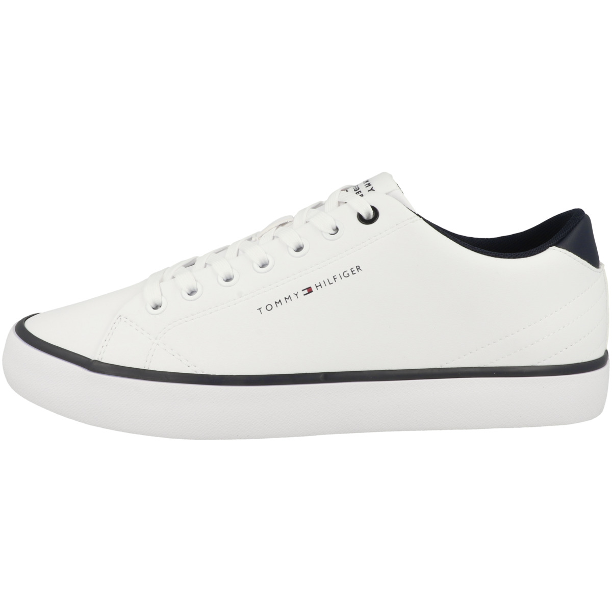 Tommy Hilfiger Hi Vulcanized Core Low Leather Sneaker Low weiss