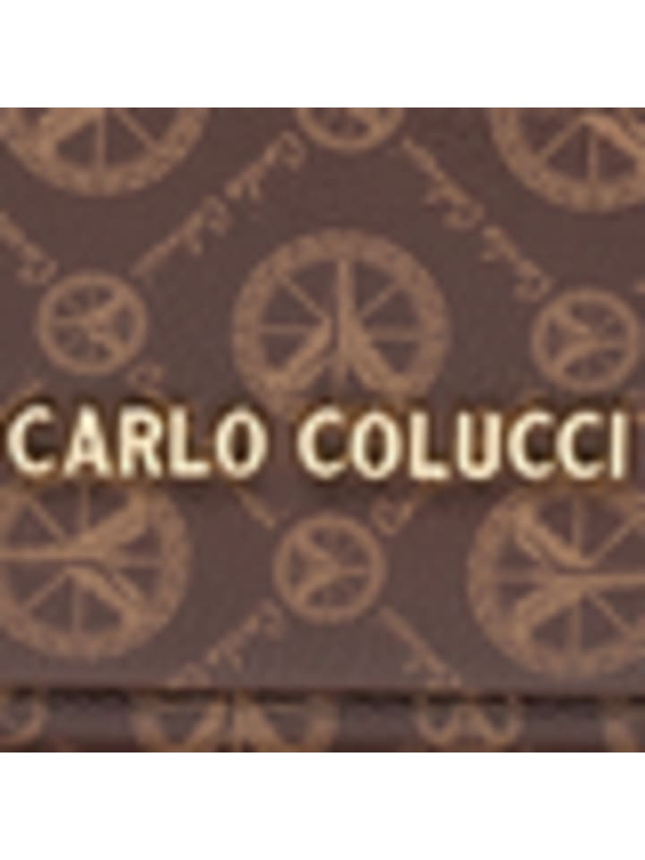 Carlo Colucci Kosmetiktasche Dellantonio in Braun günstig kaufen onesize