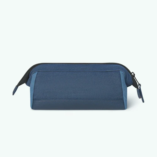 San Giljan navy blue school pencil case