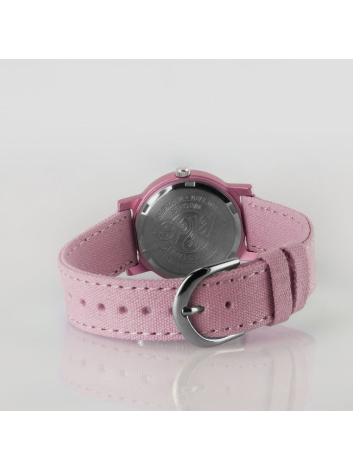 JACQUES FAREL Quarzuhr ORG 0635 in Rosa günstig kaufen onesize
