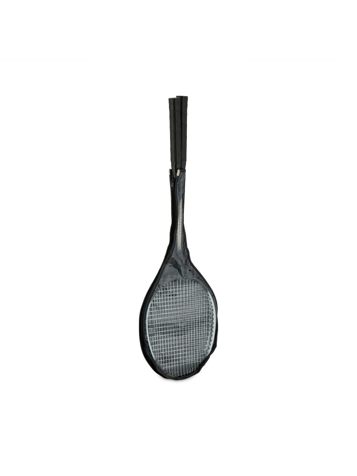 relaxdays 13-tlg. Badminton-Set in Schwarz/ Weiß günstig kaufen onesize
