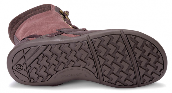 Xero |f ~ Mika Zip Stiefel Warm ~ Chocolate Plum