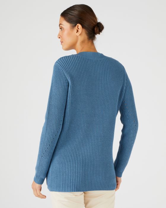 Gilet maille perlée