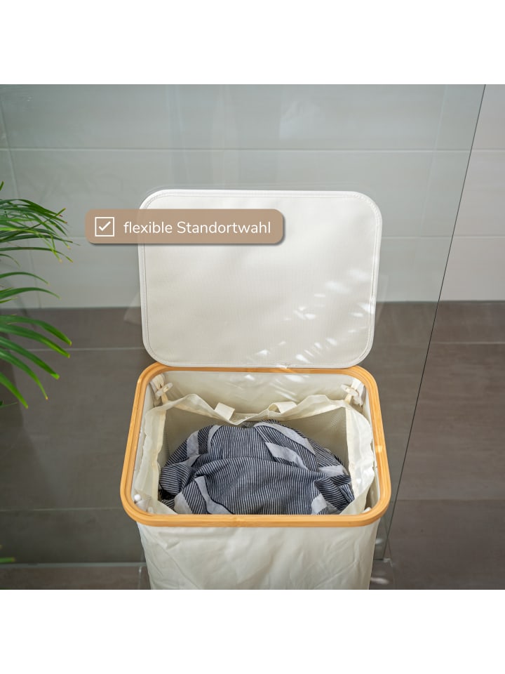 bremermann Wäschesammler 100 Liter beige günstig kaufen onesize