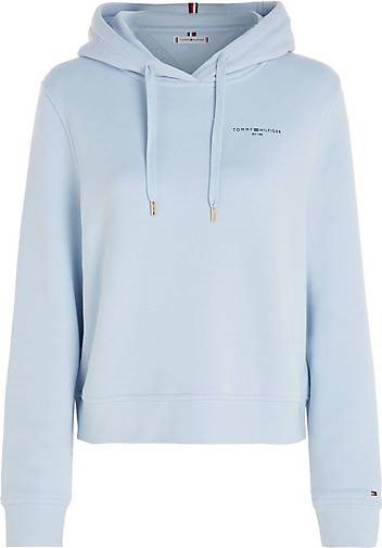 TOMMY HILFIGER Damen Sweatshirt 1985 RLX MINI CORP LOGO HOODIE