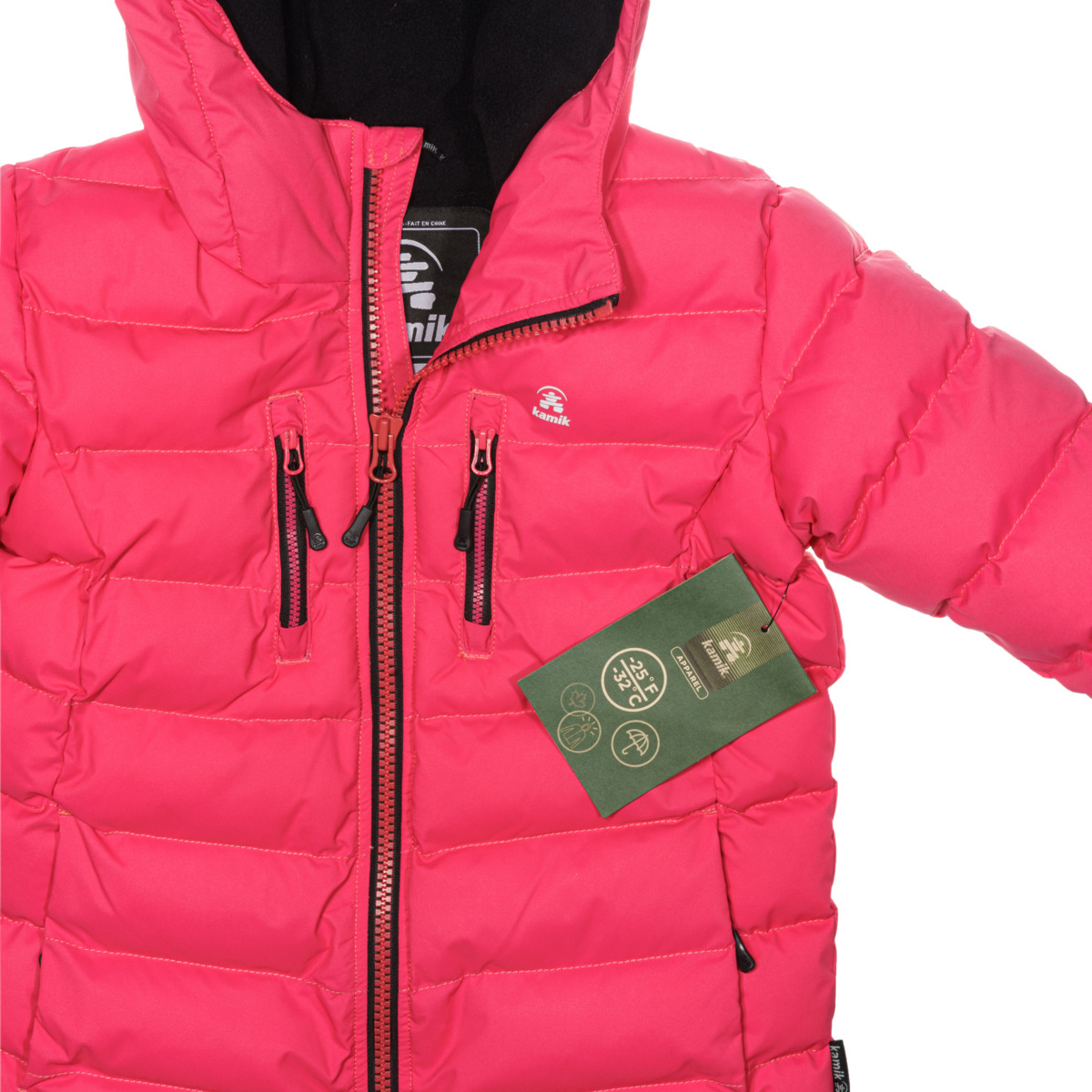 Kamik KARA Winterjacke rosa