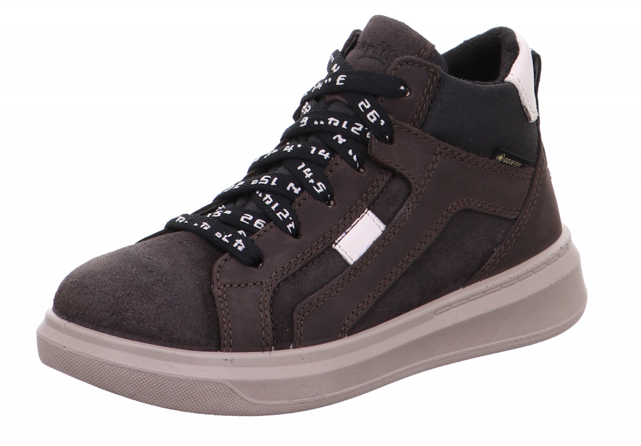 COSMO - Braun Sneaker high mit Reißverschluss