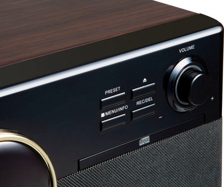 Technaxx DAB+ Bluetooth LP-Player TX-137 Multifunktionsspieler (Riemenantrieb, Bluetooth)