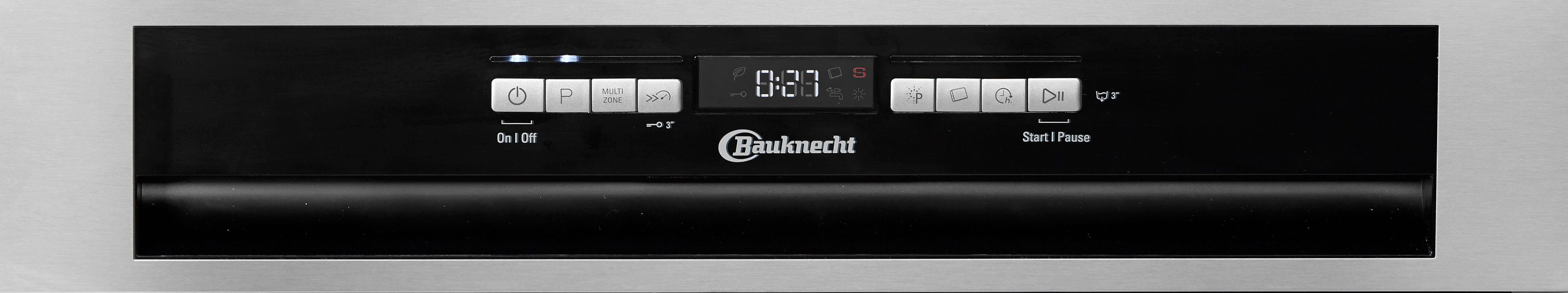 BAUKNECHT teilintegrierbarer Geschirrspüler, OBBO POWERCLEAN 6330, 14 Maßgedecke