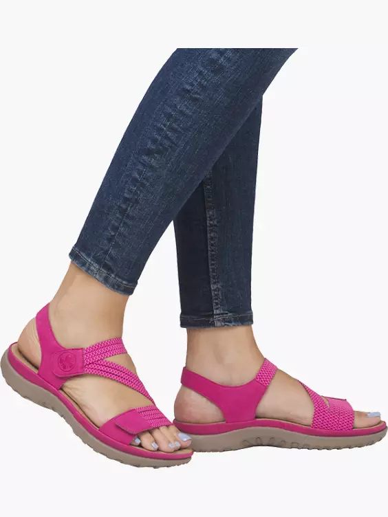 Rieker Damen Riemchensandalen