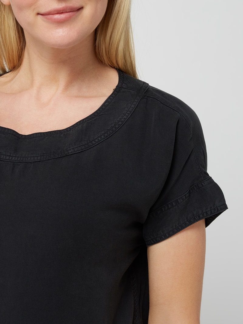 Kleid aus Lyocell in schwarz