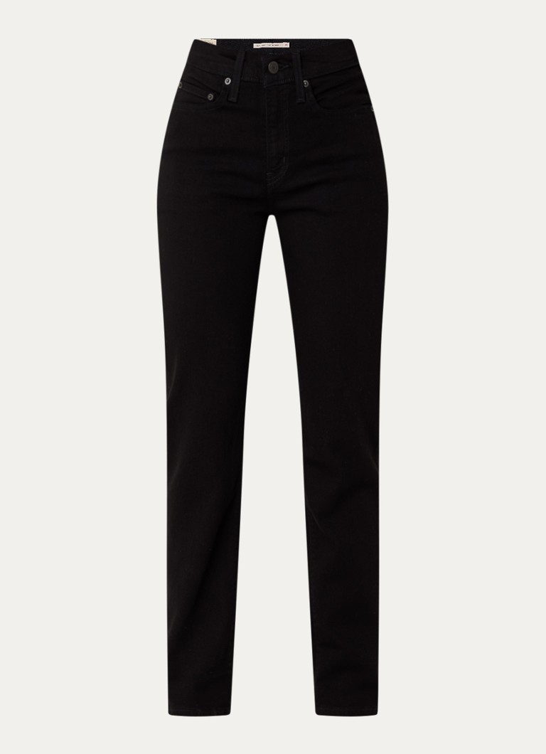 Jeans Levi's 724 a vita alta, vestibilità slim, lavaggio colorato