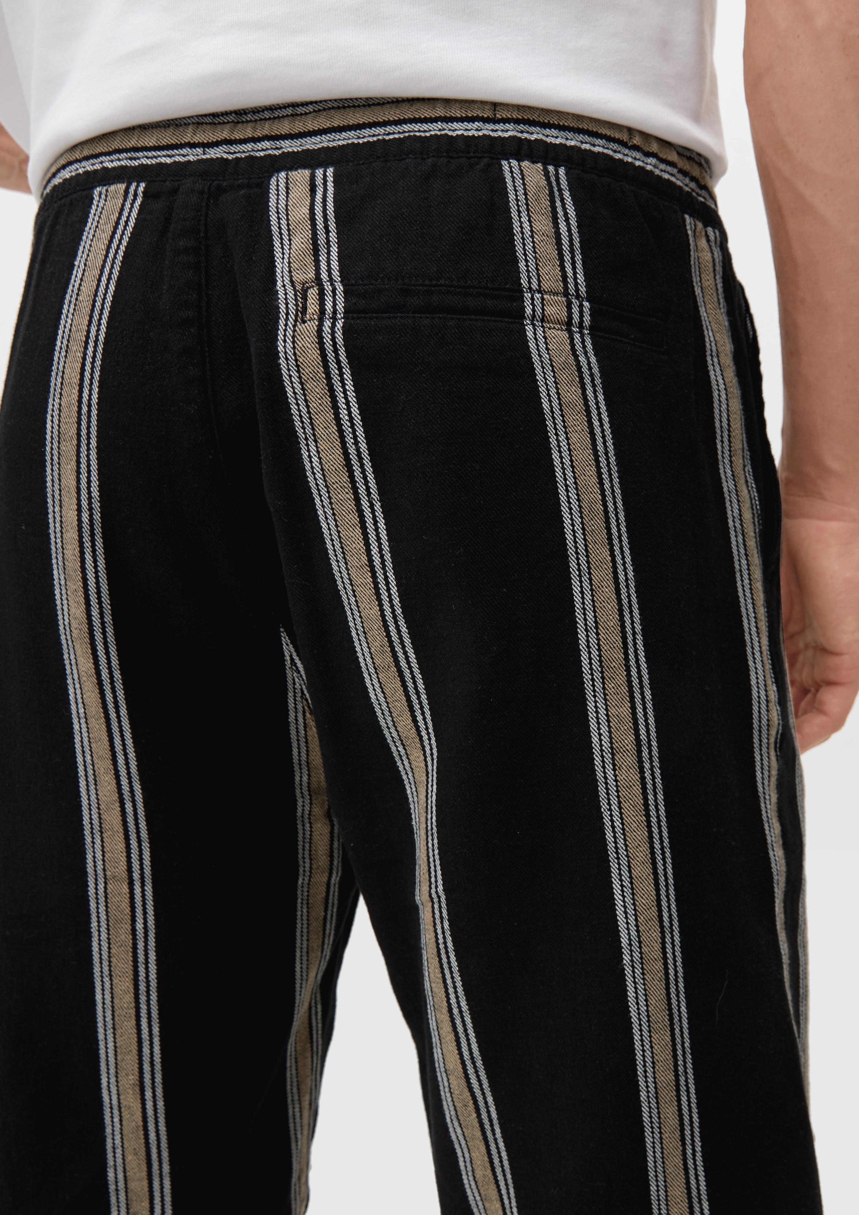Relaxed: Bermuda mit Streifen  2132058-99G7