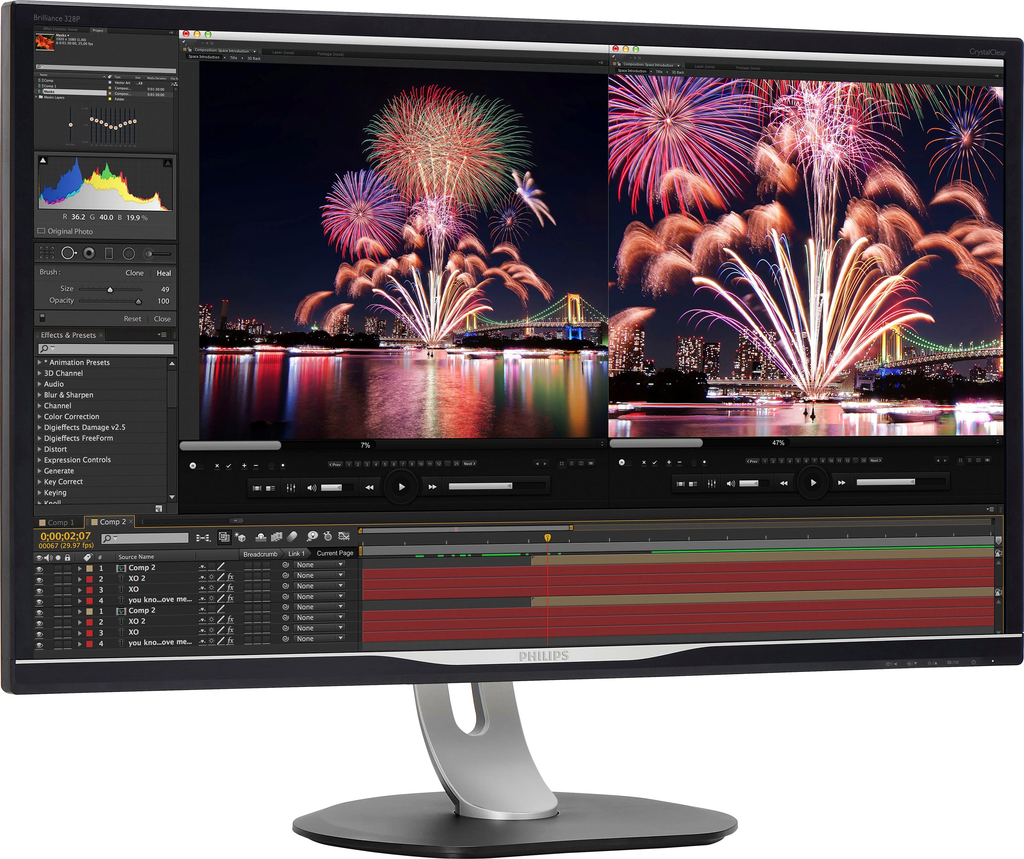 Philips 328P6AUBREB/00 Gaming-Monitor (80,1 cm/31,5 