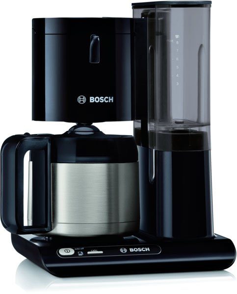 BOSCH Filterkaffeemaschine TKA8A053 Styline, 1,1l Kaffeekanne, Papierfilter 1x4, mit Thermokanne