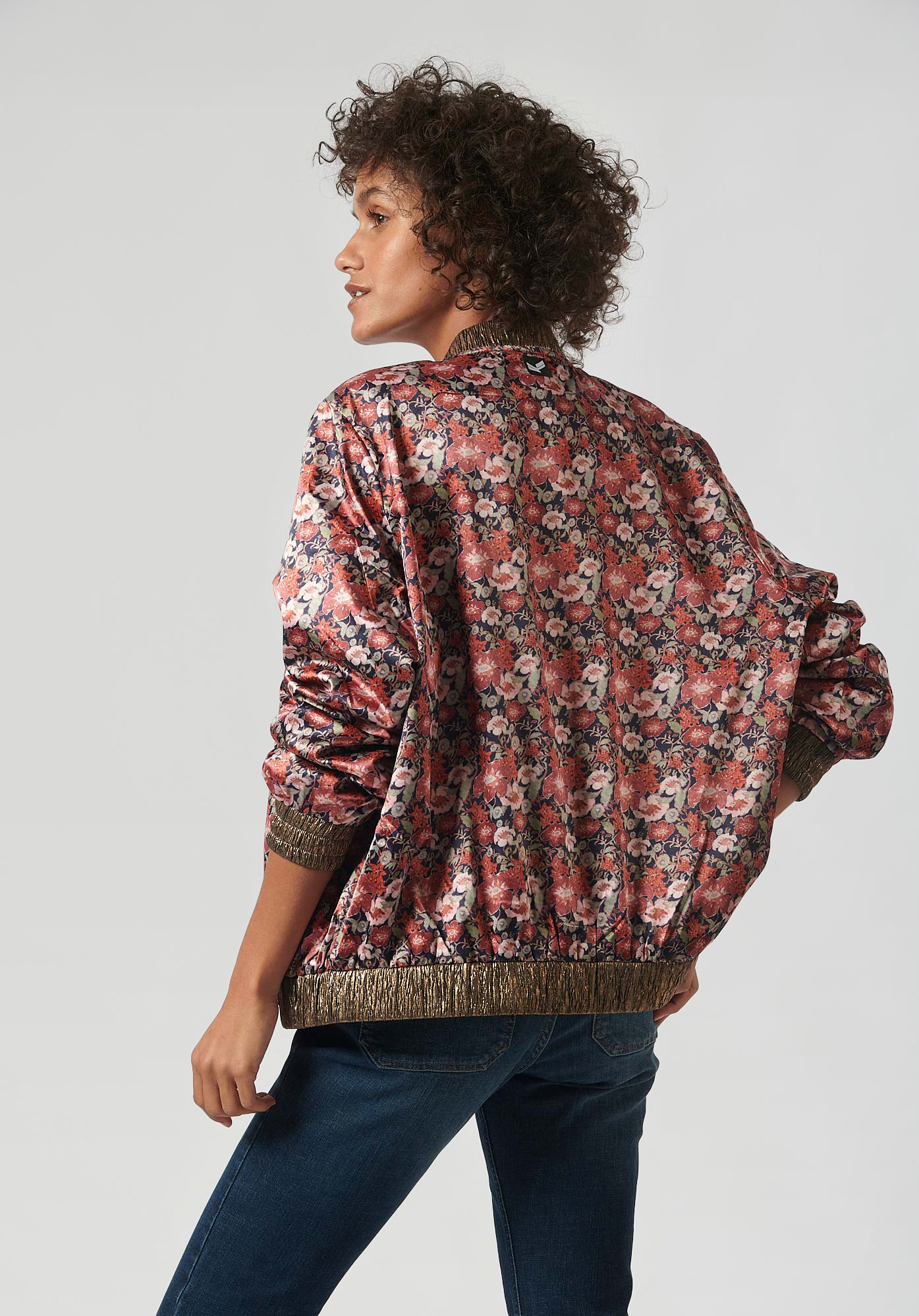 PILE   Veste fleurie femme