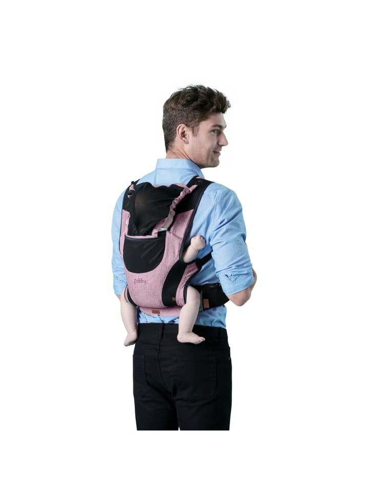 Chipolino Babytrage Bobby 4 in 1 in rosa günstig kaufen onesize