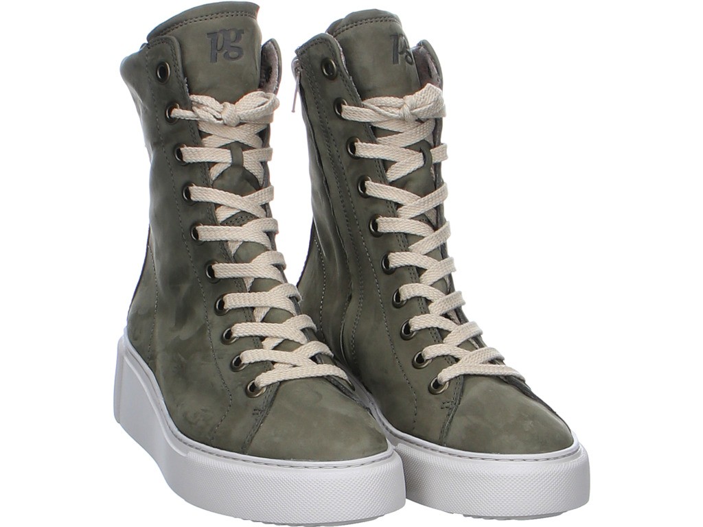 PAUL GREEN Winterstiefel khaki Schnürboots Winter
