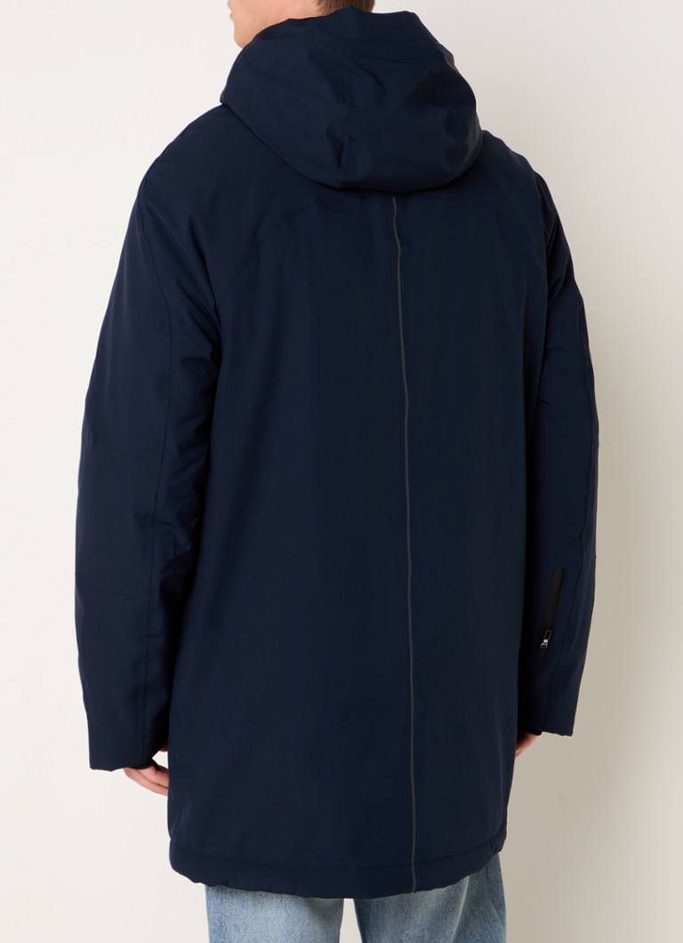 Parka izolată Krakatau Dsup cu buzunare cu fermoar.