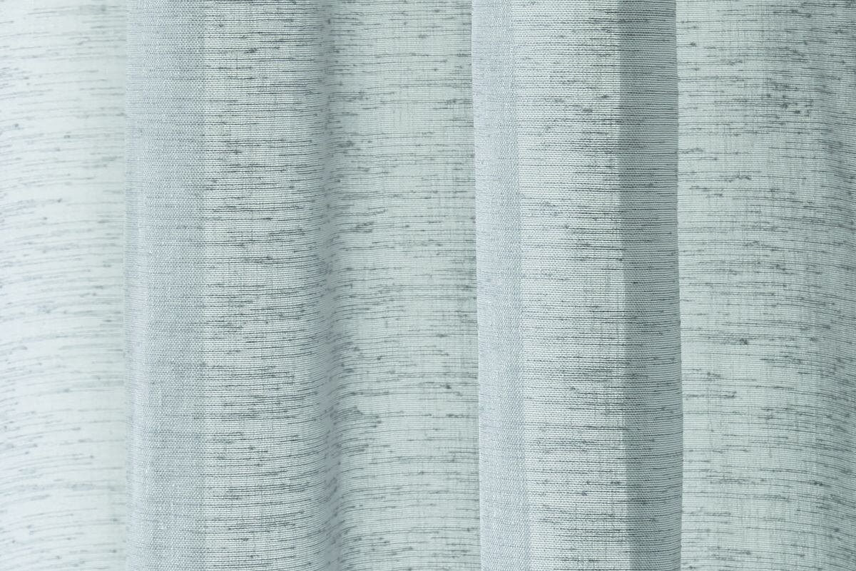 Indes Fuggerhaus Schal Oskar verdeckte Schlaufen Grau 140 x 245 cm