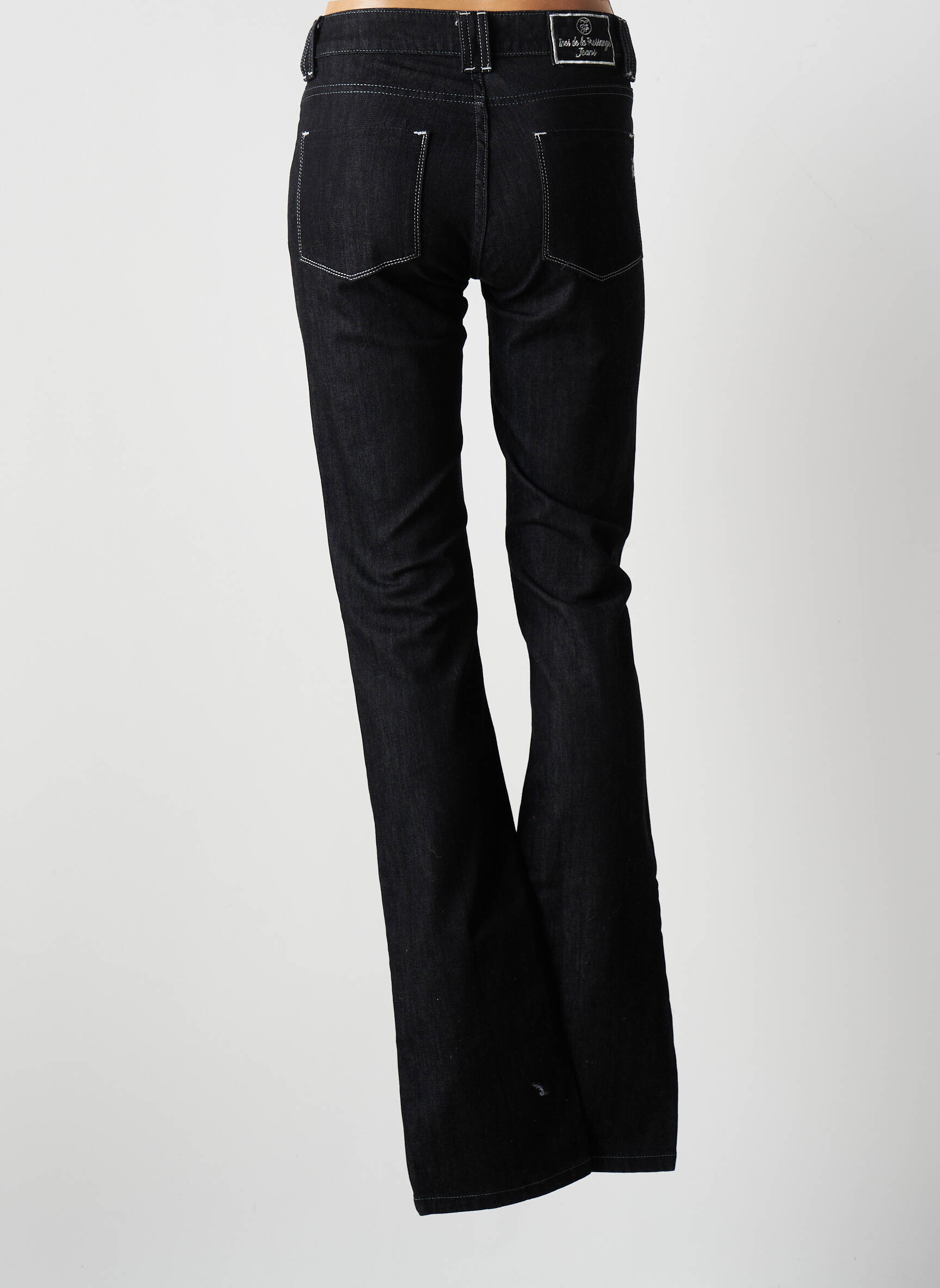 Ines De La Fressange Jeans Coupe Droite Femme couleur noir