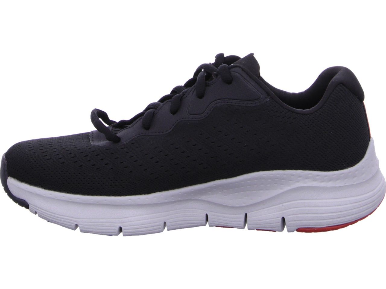 SKECHERS Freizeit Schnürer schwarz