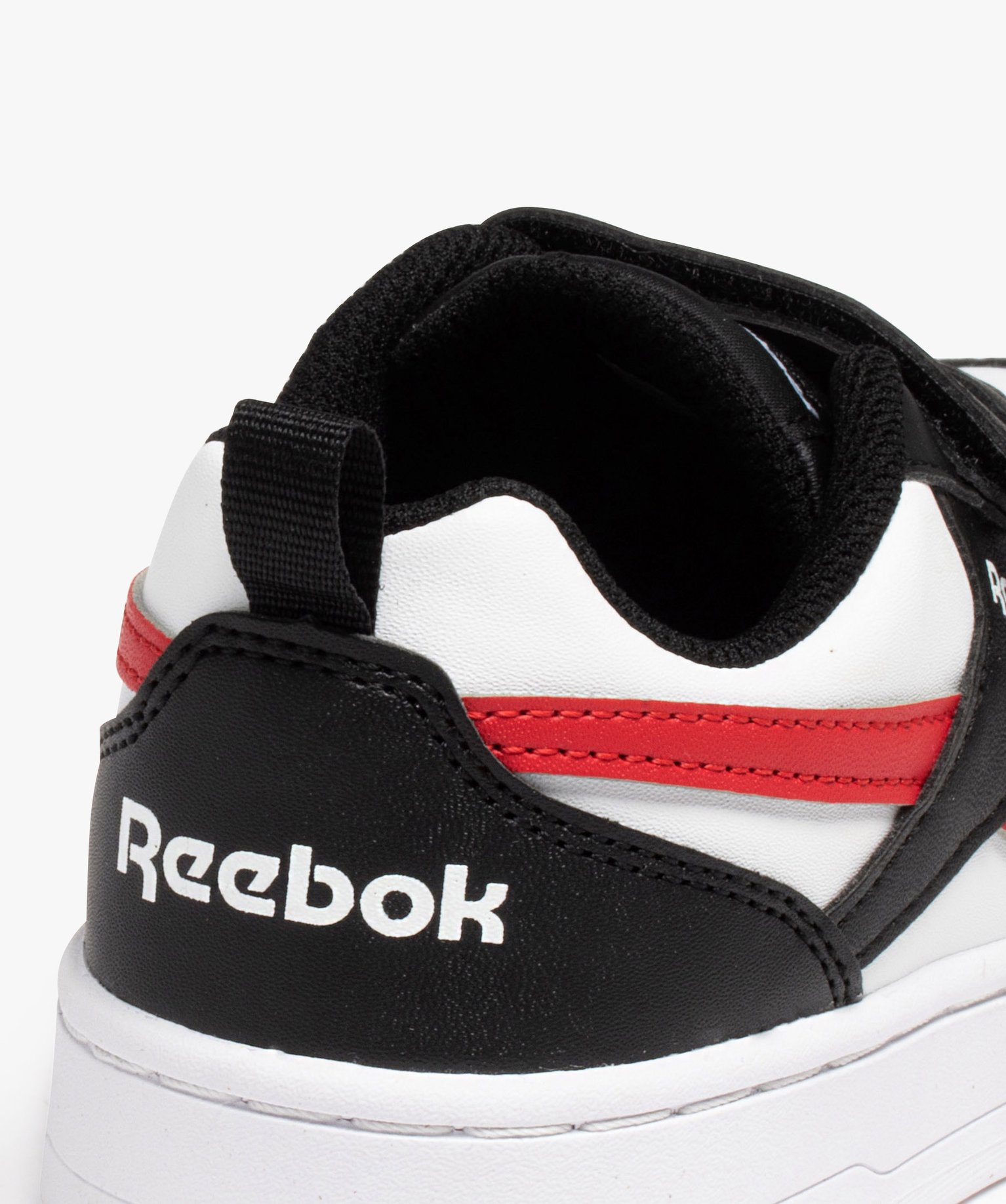 Baskets Garçon bicolores à double scratch - Reebok Prime noir | GEMO