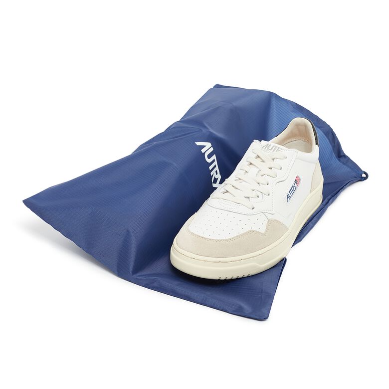 Autry Medalist Low leat/suede wht/blk