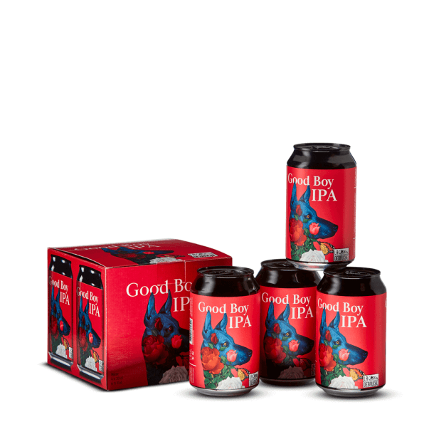 Pack Good Boy IPA 4 x 33 cl