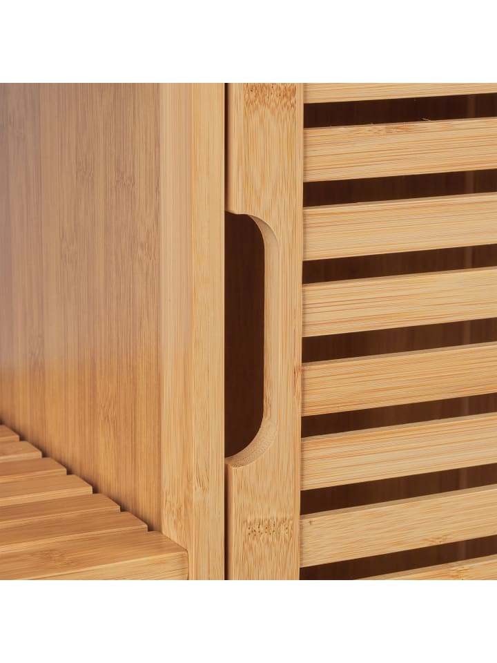 relaxdays Badschrank in Natur - (B)67 x (H)87,5 x (T)33 cm günstig kaufen onesize