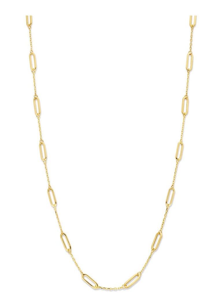 Colier Jackie Las Ramblas din aur galben de 14k