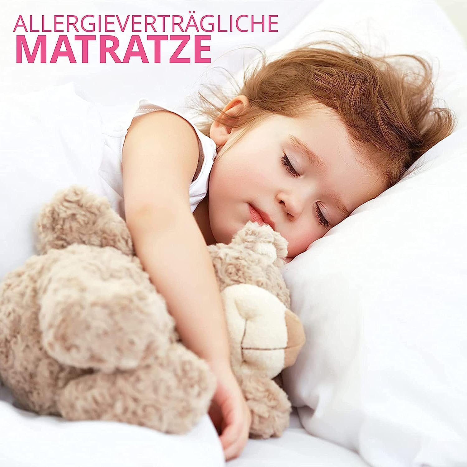 Kindermatratze, Best for Kids, 6 cm hoch, (Set)