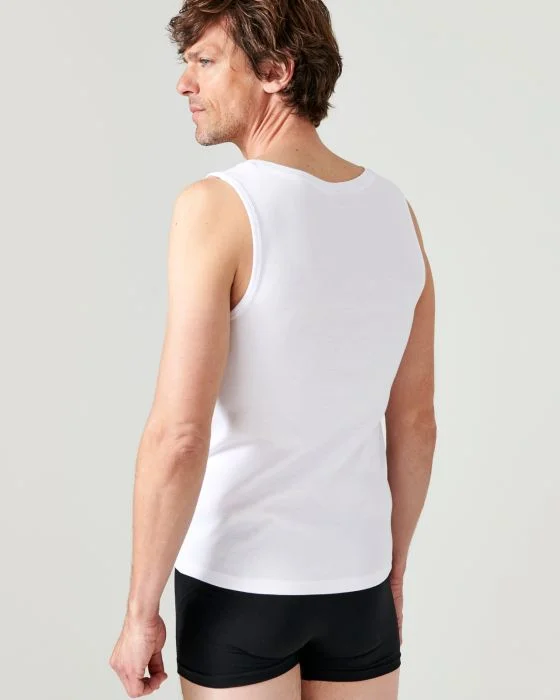 Lot de 2 débardeurs Essential pur coton peigné