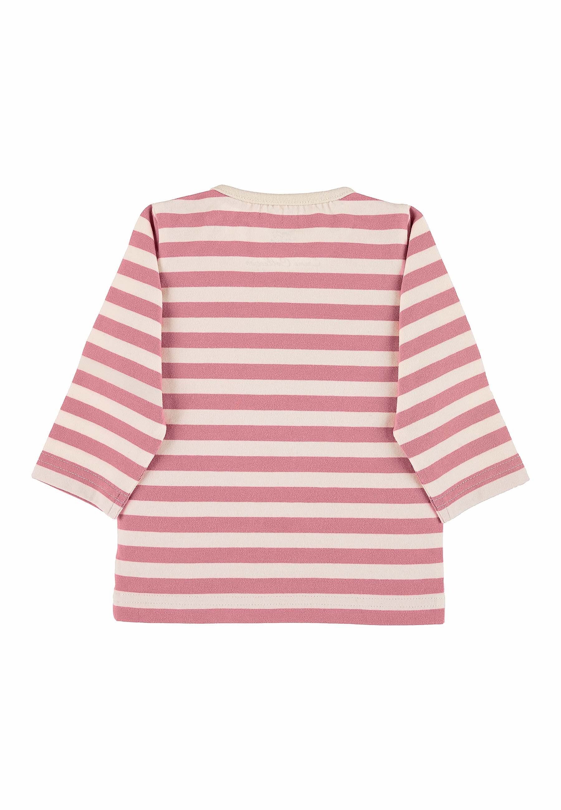 GOTS Set Langarm-Shirt u. Hose Esel Emmi Girl,Rosa