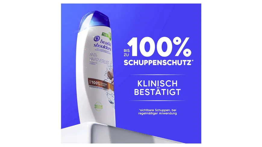 Head & Shoulders Anti-Schuppen Haarshampoo Anti-Haarverlust 300 ml