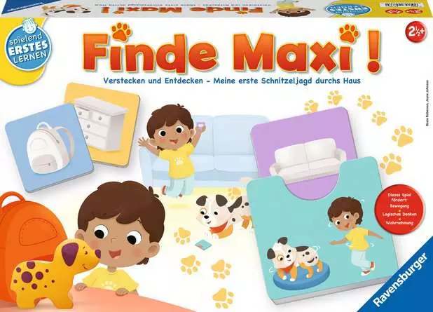Finde Maxi! - Lernspiel ab 2.5 Jahren