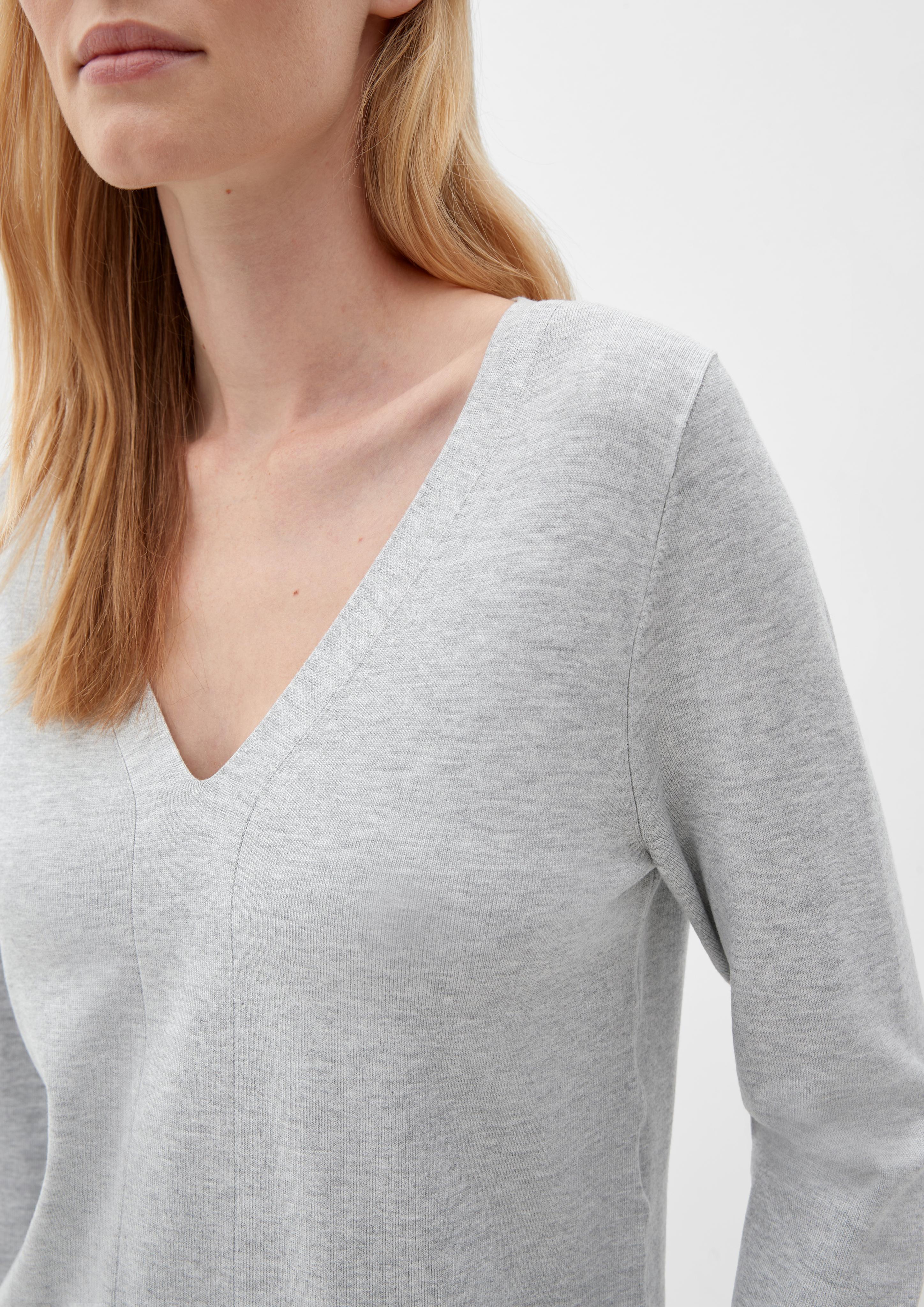 Feinstrickpullover aus Viskosemix  2121649-9103
