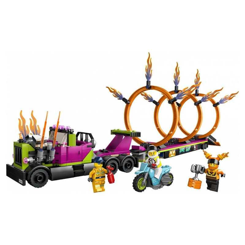 60357 Le défi de cascade : les cercles de feu LEGO City