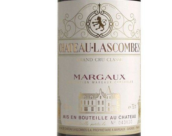 Château Lascombes 2000 Bordeaux Margaux
